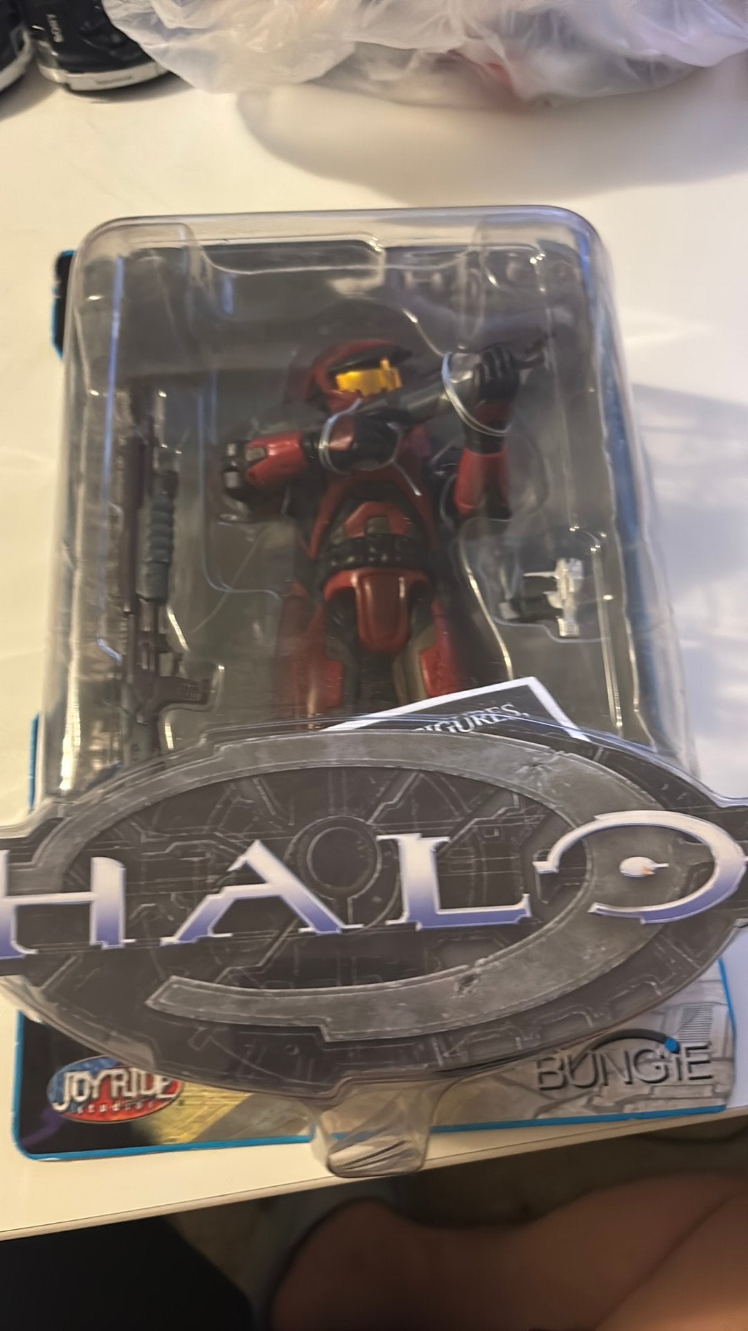 Figurine articulée rouge Sparant Halo Combat Evolved, Enlèvement, Comme neuf