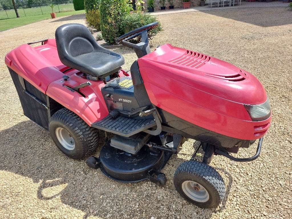 TRACTEUR DE PELOUSE PARFAITEMENT ENTRETENU, Jardin & Terrasse, Démarrage électrique, Enlèvement, Utilisé, 90 à 120 cm