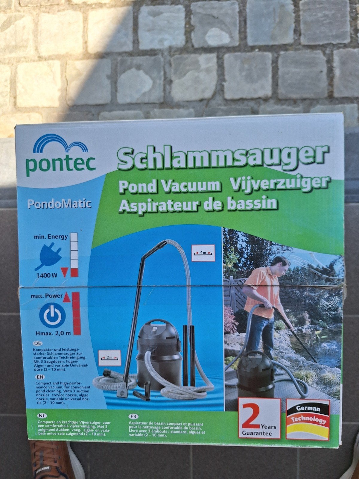 aspirateur d'étang, Enlèvement, Comme neuf