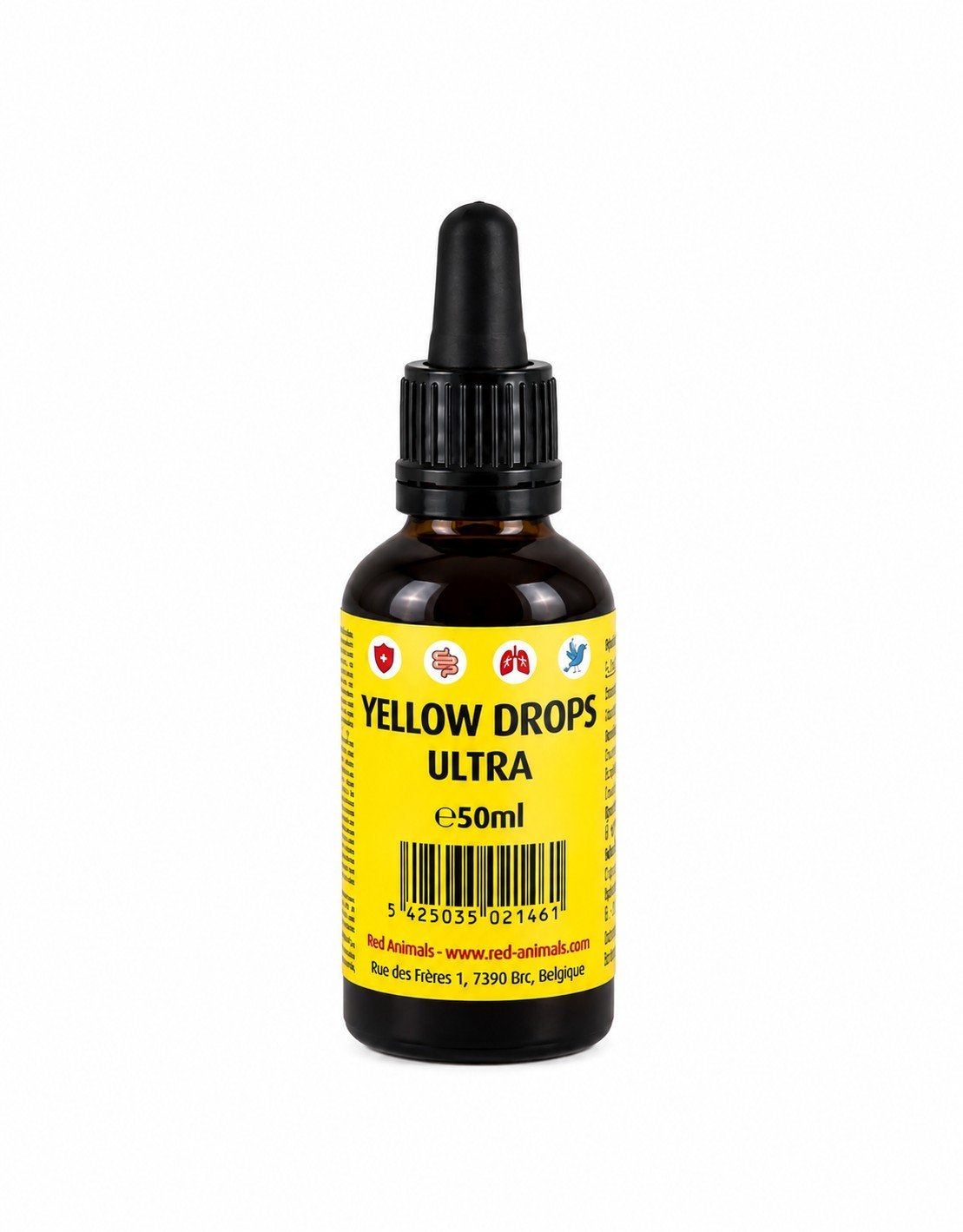 NIEUW Yellow Drops Ultra ( het geel ) 50ml - Red Animals, Ophalen, Nieuw, Eten en Drinken