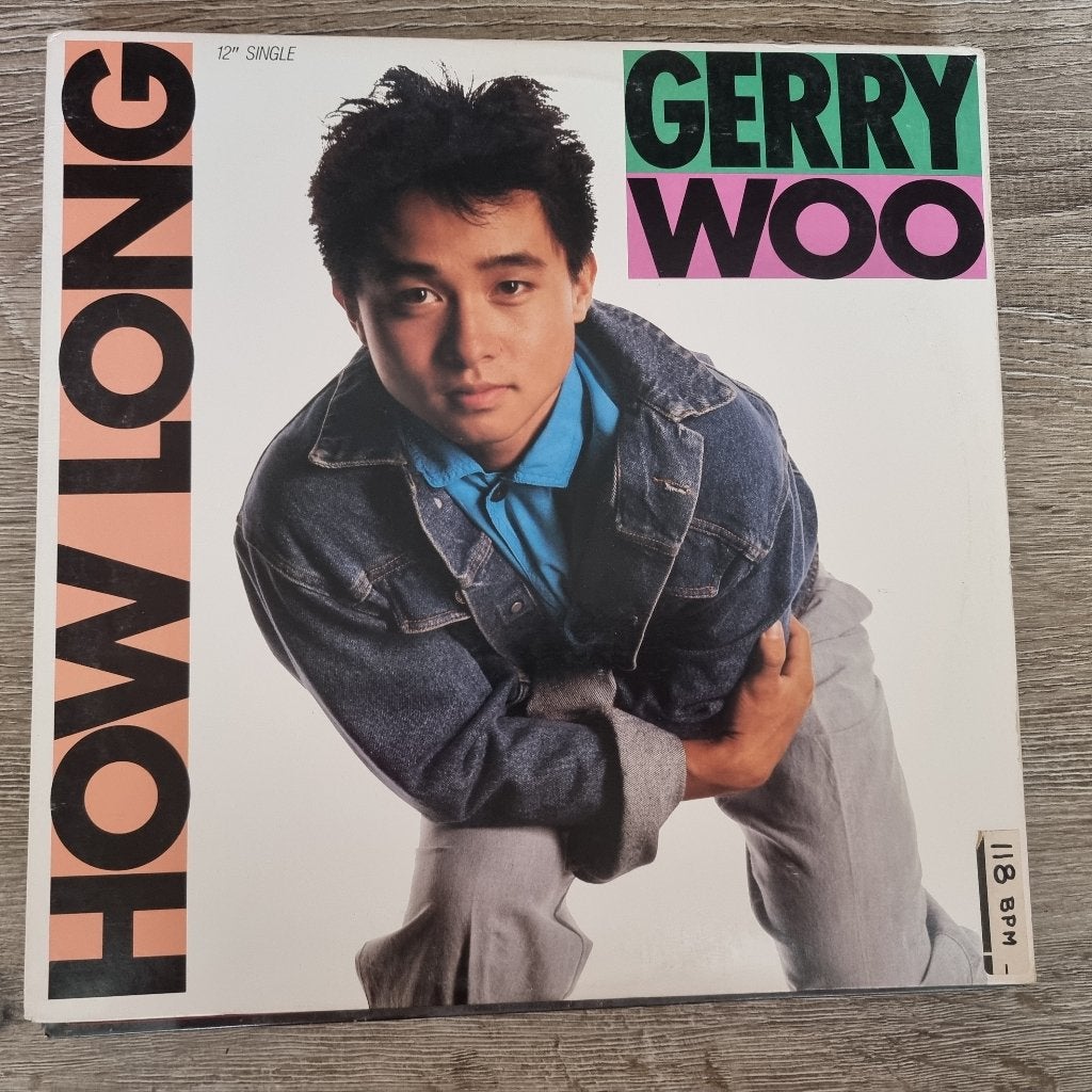 12" Gerry Woo – How Long, Ophalen of Verzenden, Gebruikt, 12 inch, R&B en Soul