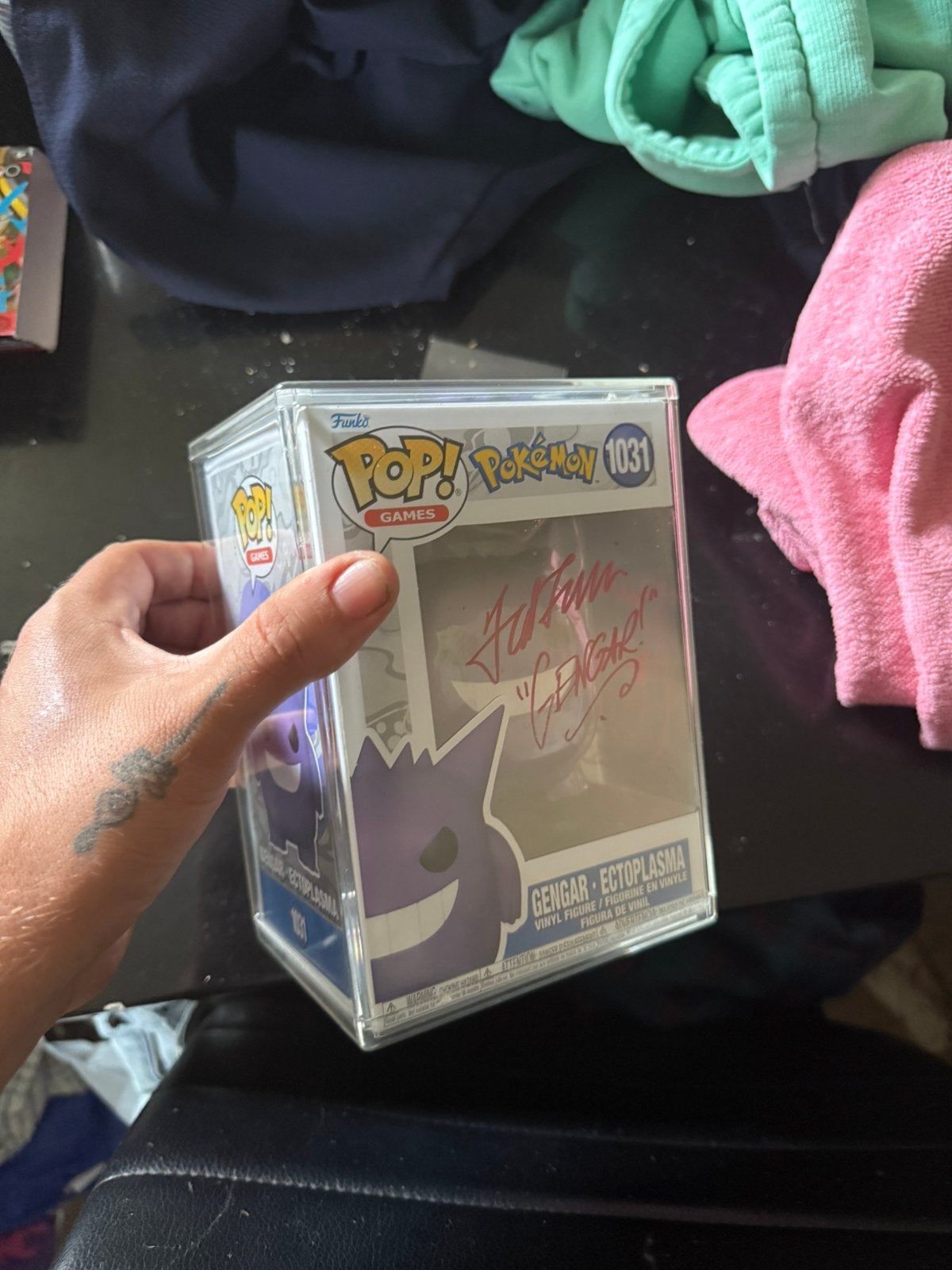 Funko pop met handtekening+vertificaat, Enlèvement, Comme neuf