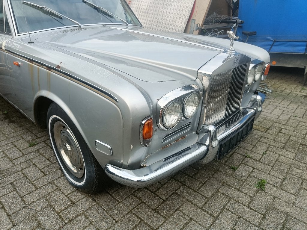Rolls Royce Silver Shadow restauratie project, Autos, Cuir, Argent ou Gris, Achat, 5 places