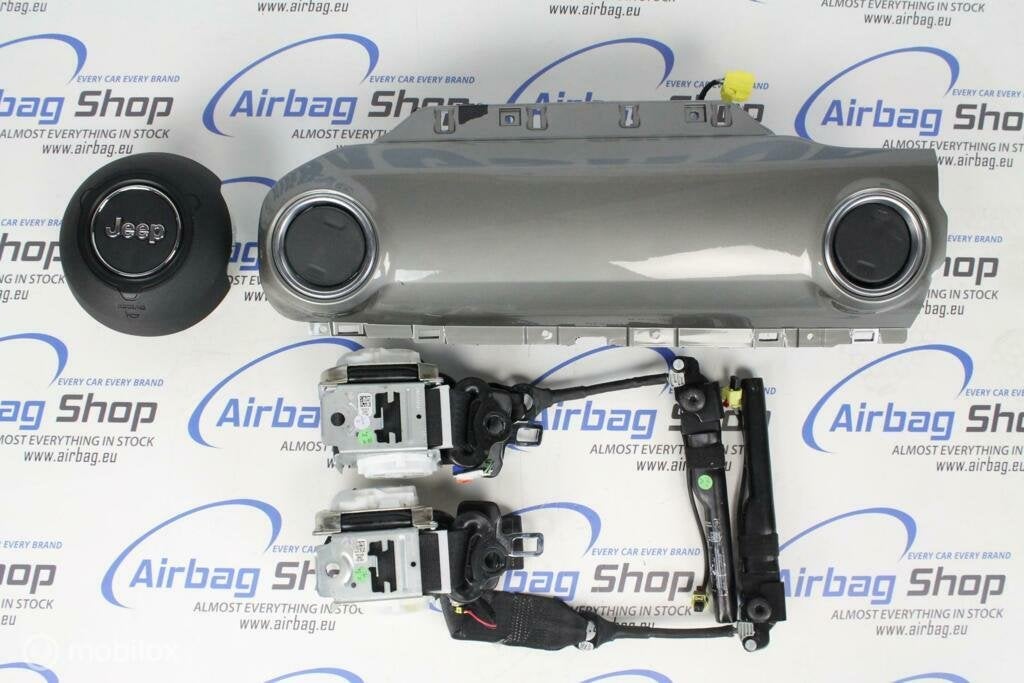 Airbag kit – Panneau gris Jeep Wrangler (2017-….)