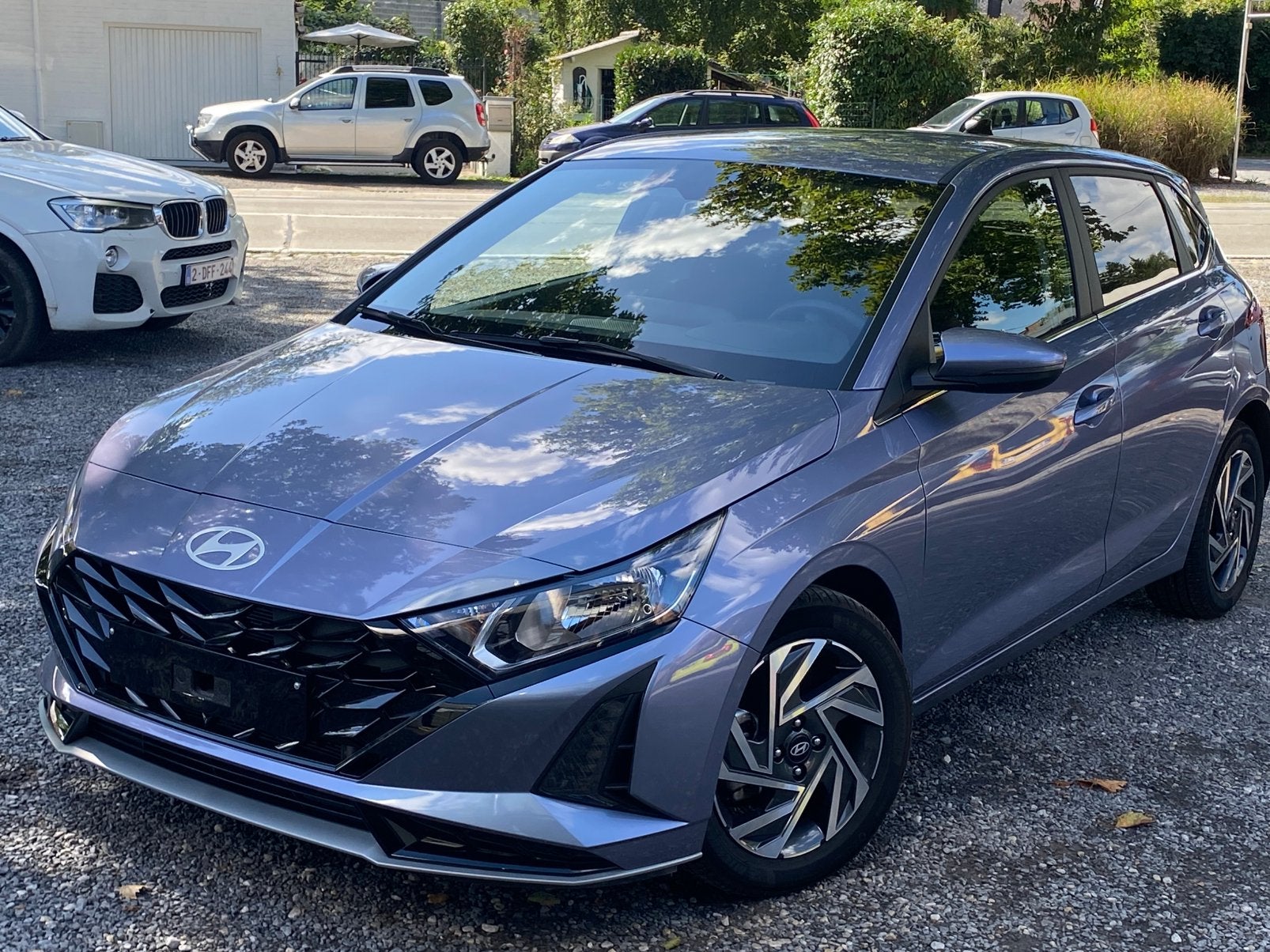 Hyundai i20 automaat, Stof, Euro 6, Navigatiesysteem, Bedrijf