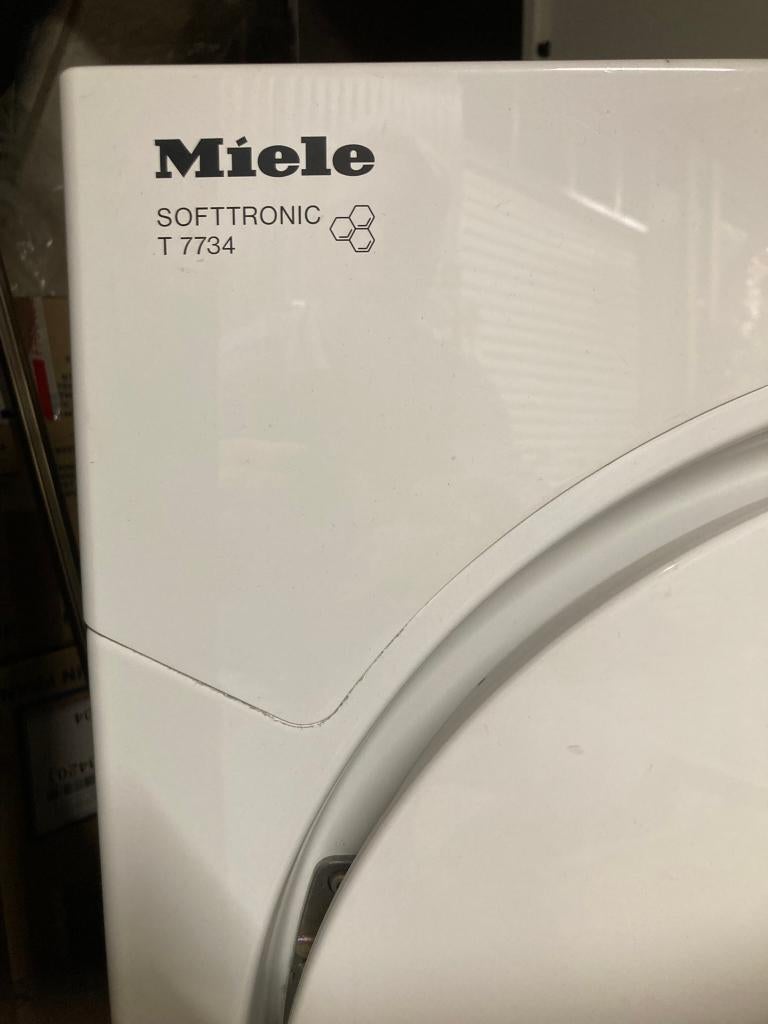 Droogkast Miele Softtronic  T7734, Elektronische apparatuur, Droogkasten, Gebruikt, Luchtafvoer, Voorlader, 4 tot 6 kg, Anti-kreukfase