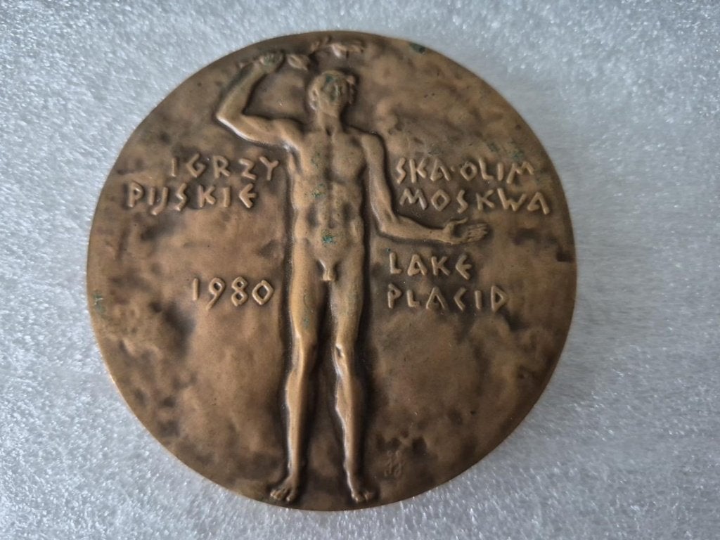 Unieke Olympische Medaille 1980 (Moskou & Lake Placid), Enlèvement, Bronze