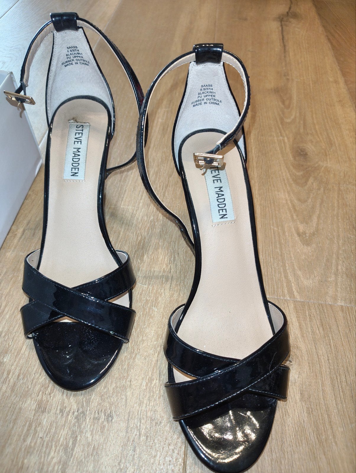 Steve Madden lak pumps maat 37, Kleding | Dames, Schoenen, Pumps, Verzenden, Zwart, Steve Madden
