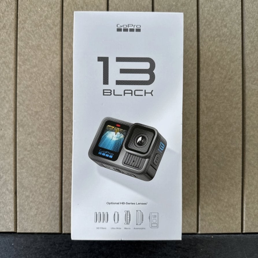 GoPro HERO 13 noire 5.3K60, 27 MP, TV, Hi-fi & Vidéo, Caméras action, Enlèvement ou Envoi, Neuf, GoPro