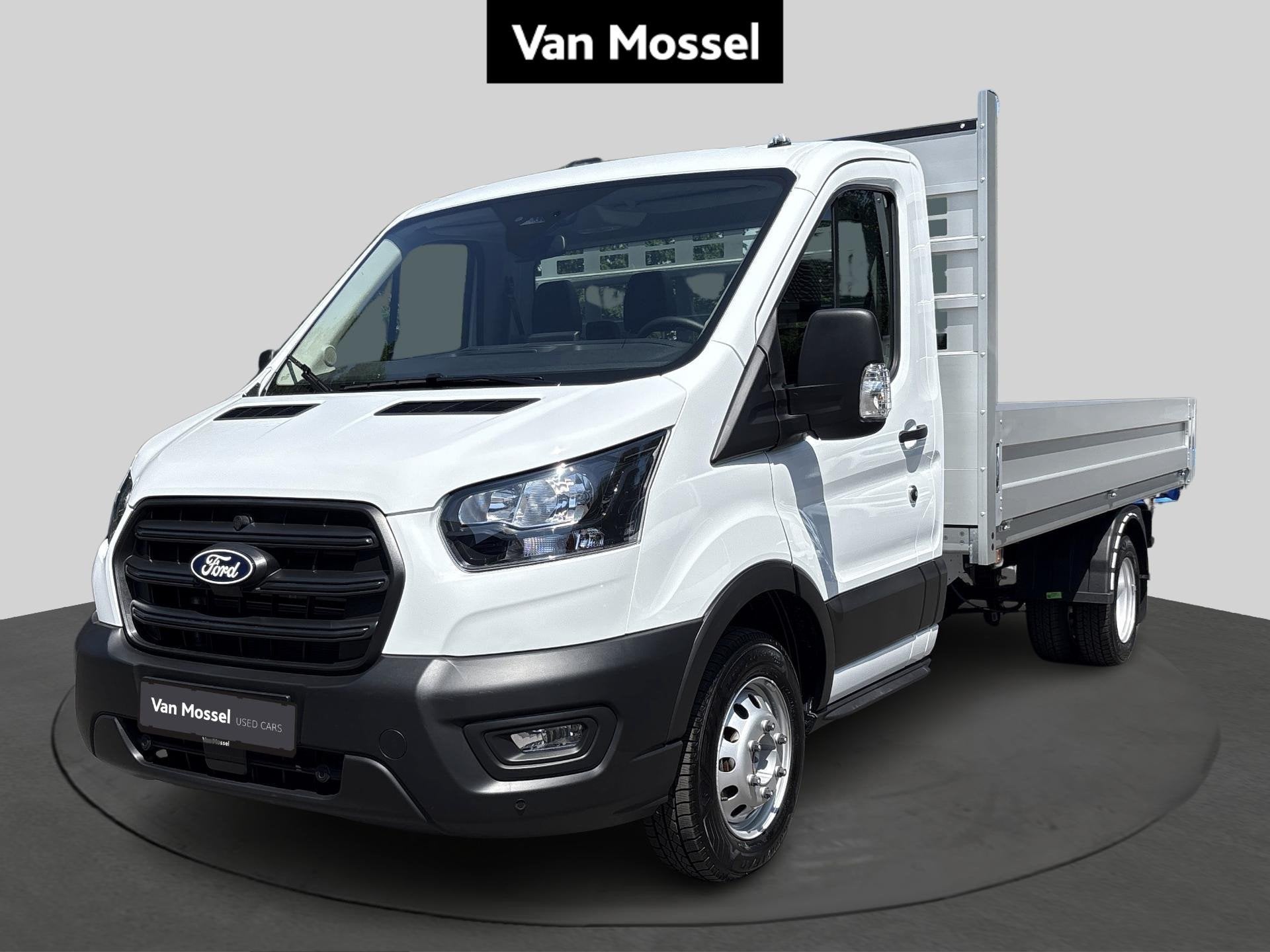 Ford Transit 350L 165ch A10 RWD|Trend|Open laadbak|sleep 3.5, Autos, Camionnettes & Utilitaires, Neuf, Euro 6, Entreprise, 3 places