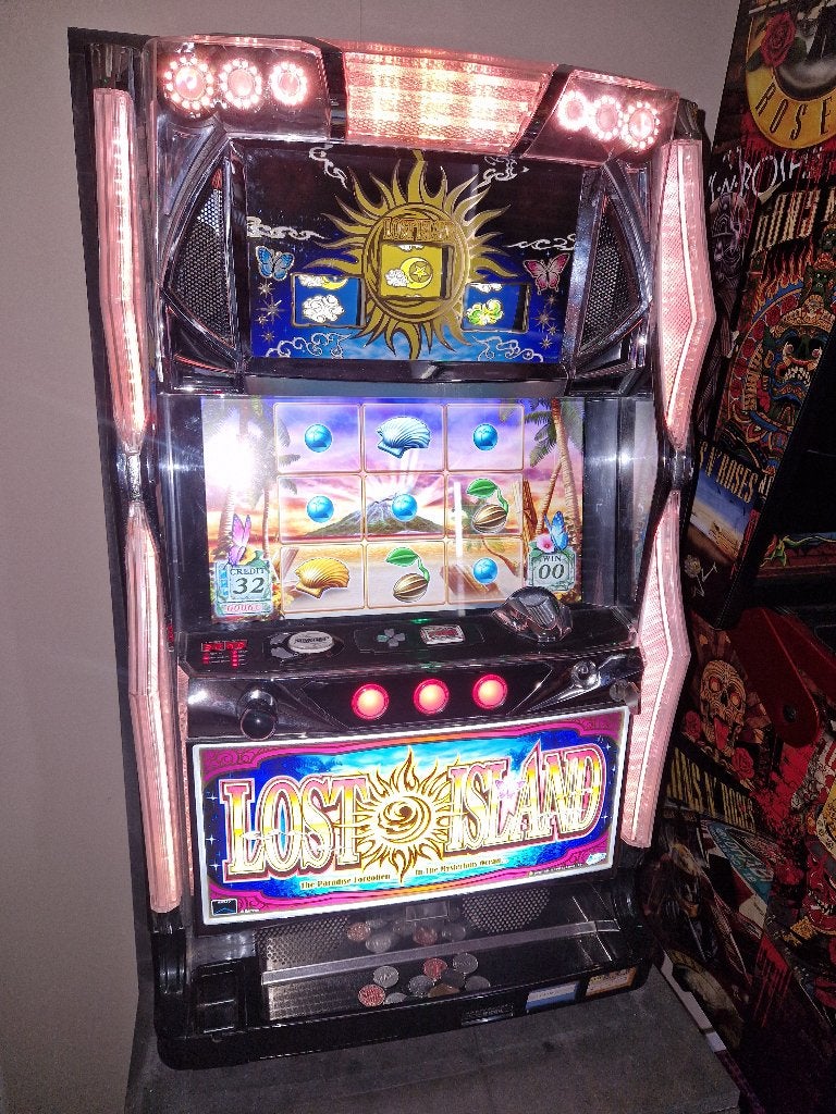 pachislo, Verzamelen, Automaten | Gokkasten en Fruitautomaten, Overige munten, Ophalen, Gebruikt