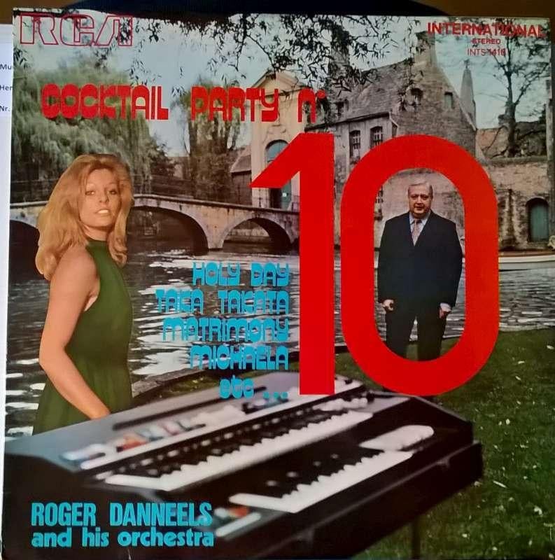 LP Roger Danneels & His Orchestra Cocktail Party 10, CD & DVD, Vinyles | Compilations, Comme neuf, Compilation, Pop, 12 pouces