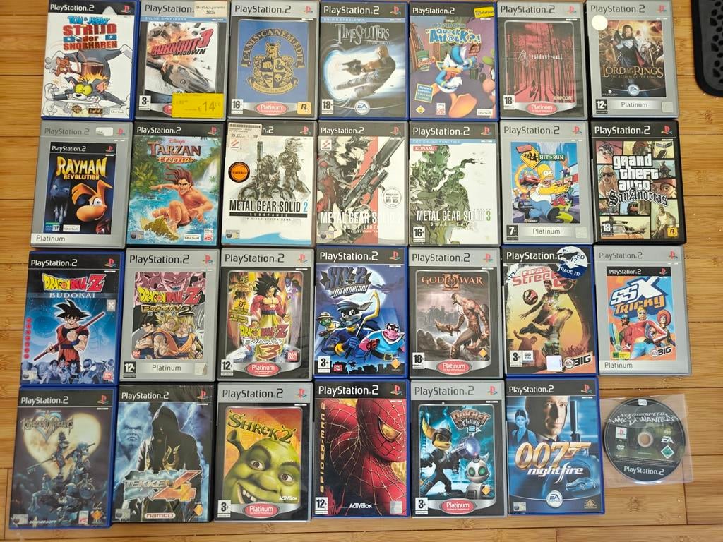 Mooie collectie PlayStation 2 games, Ophalen of Verzenden