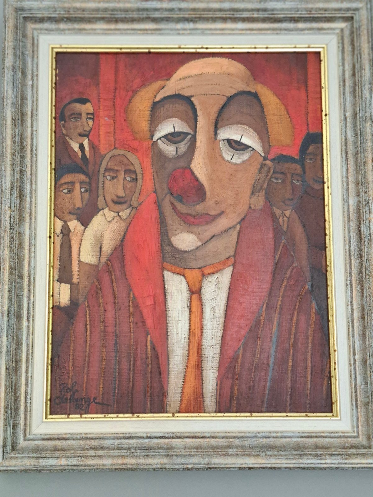 schilderij Rob Delange, Enlèvement