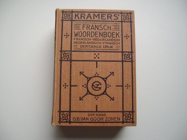 Kramers’ Fransch Woordenboek Fransch- Nederlandsch - Fransch, Enlèvement ou Envoi