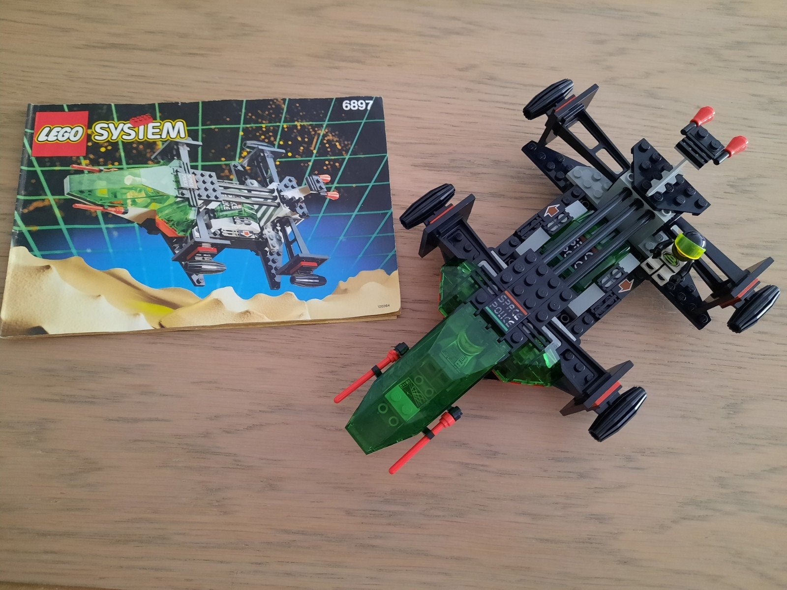 Lego Space Police 6897, Ophalen