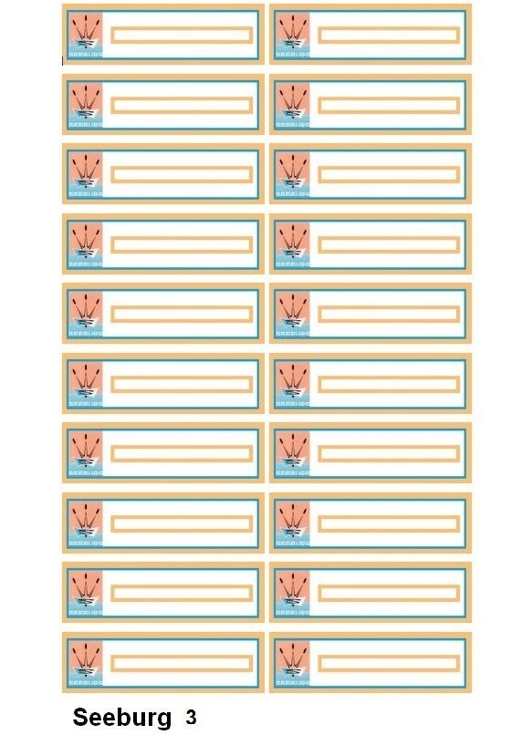 SEEBURG JUKEBOXEN, logo titelkaartjes, Verzamelen, Ophalen of Verzenden, Nieuw, Seeburg