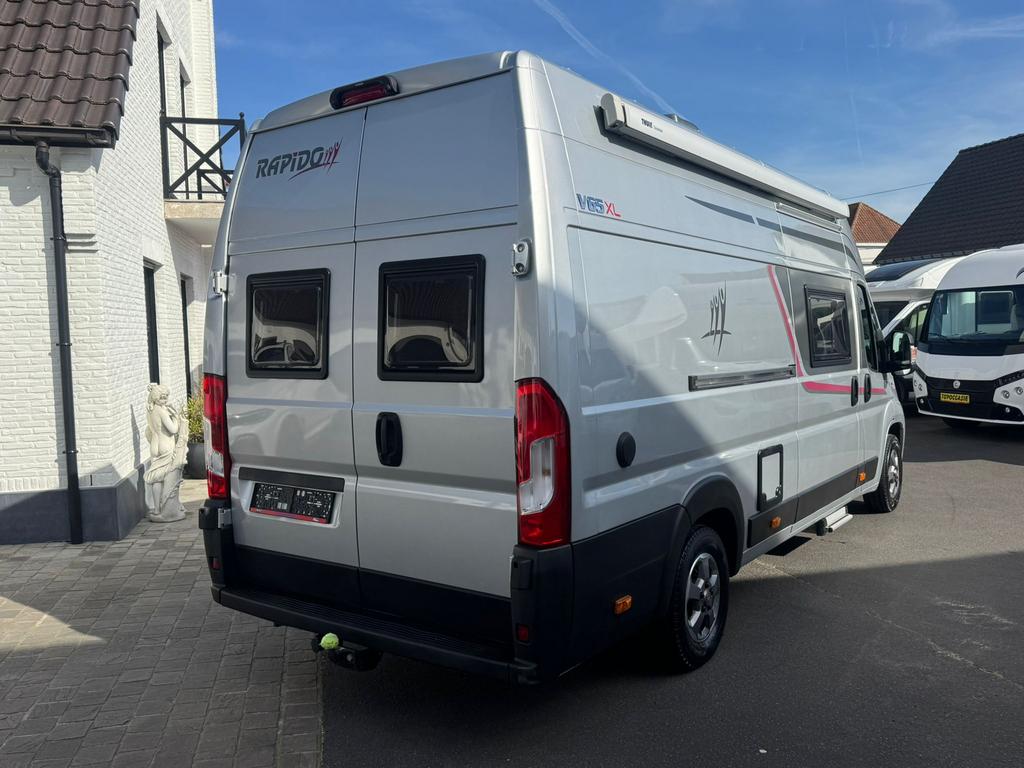 Fiat Ducato Rapido V65 XL, Caravans en Kamperen, Mobilhomes, Buscamper of Camperbus, Ringverwarming, Fiat, Douche