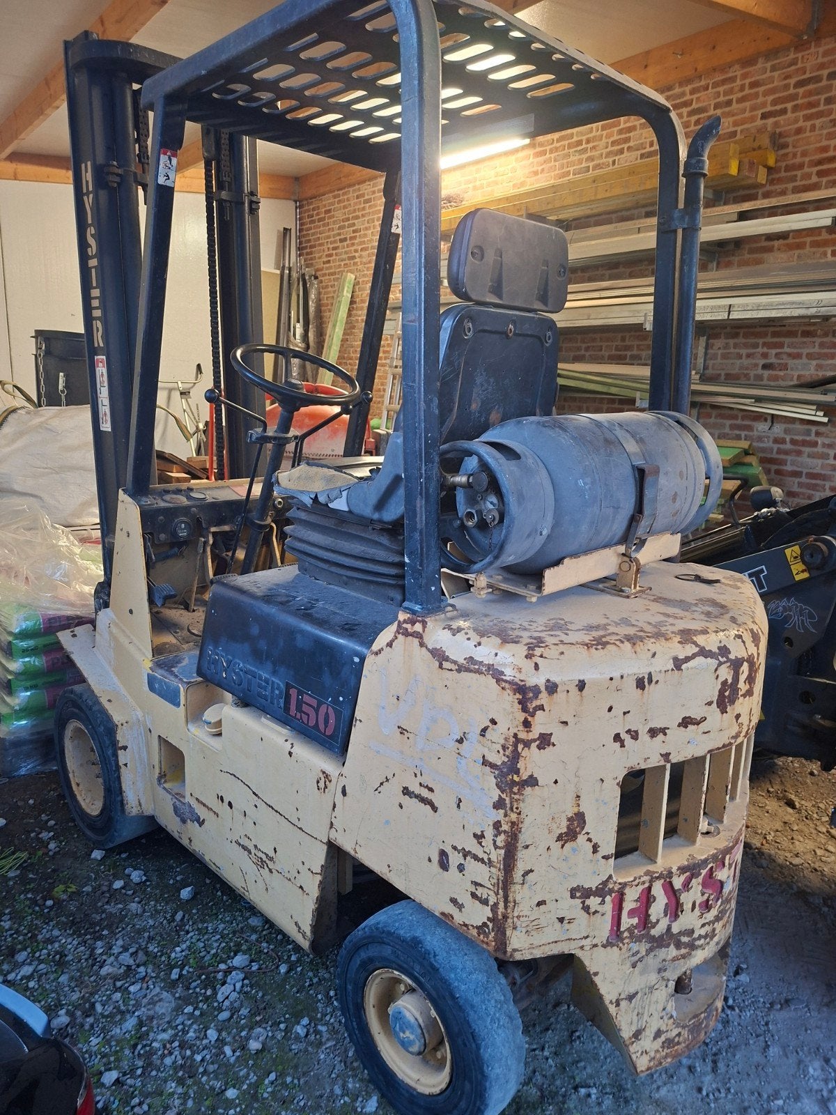 Heftruck Hyster, Ophalen, Heftruck