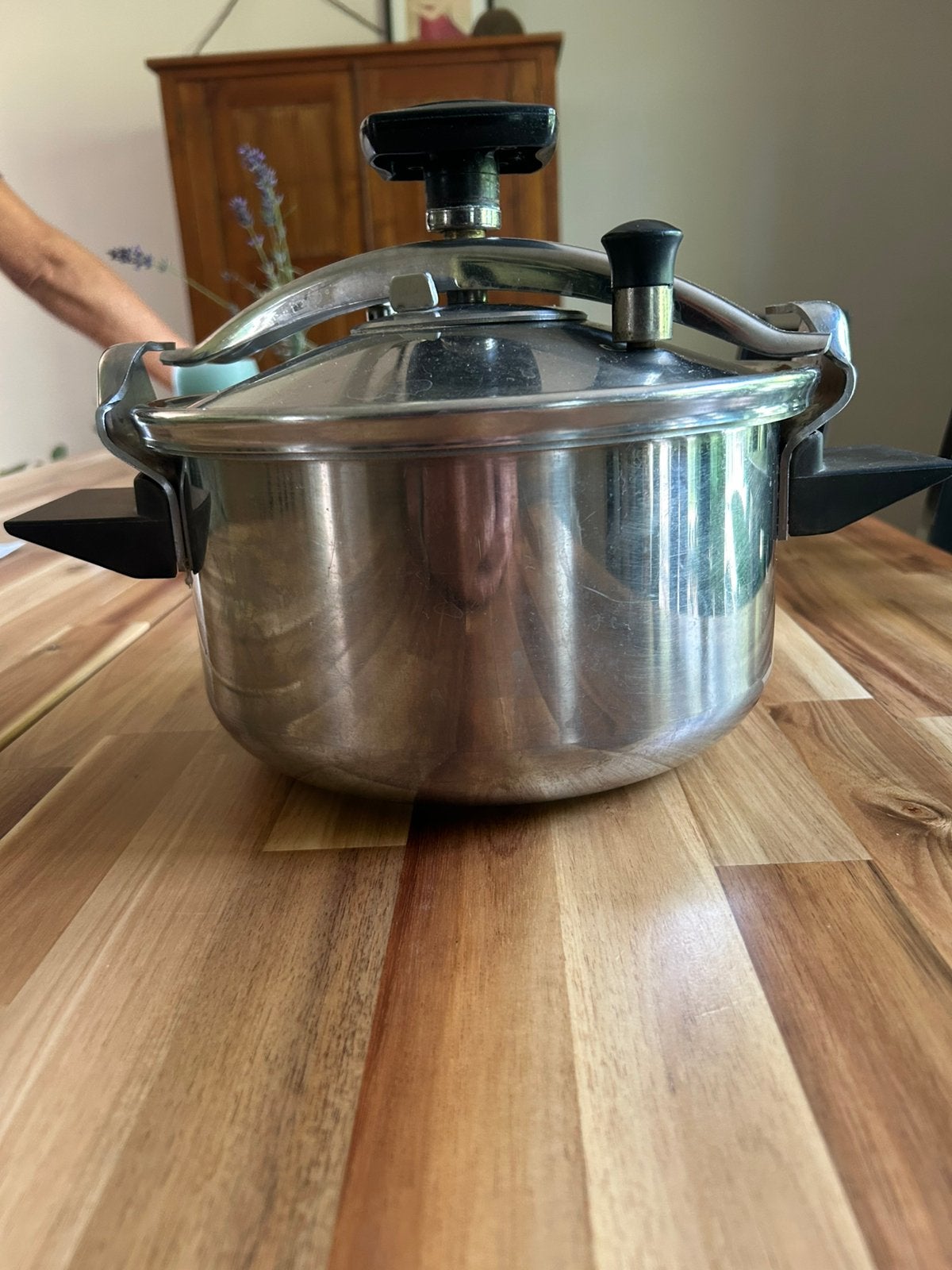 Cocotte Seb, Maison & Meubles, Enlèvement, Utilisé, Inox, Autocuiseur