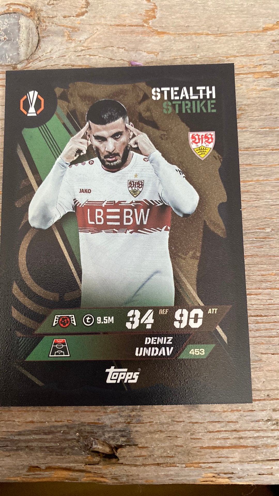 Stealth Strike Topps Match Attax sortie du blister, Enlèvement ou Envoi, Comme neuf