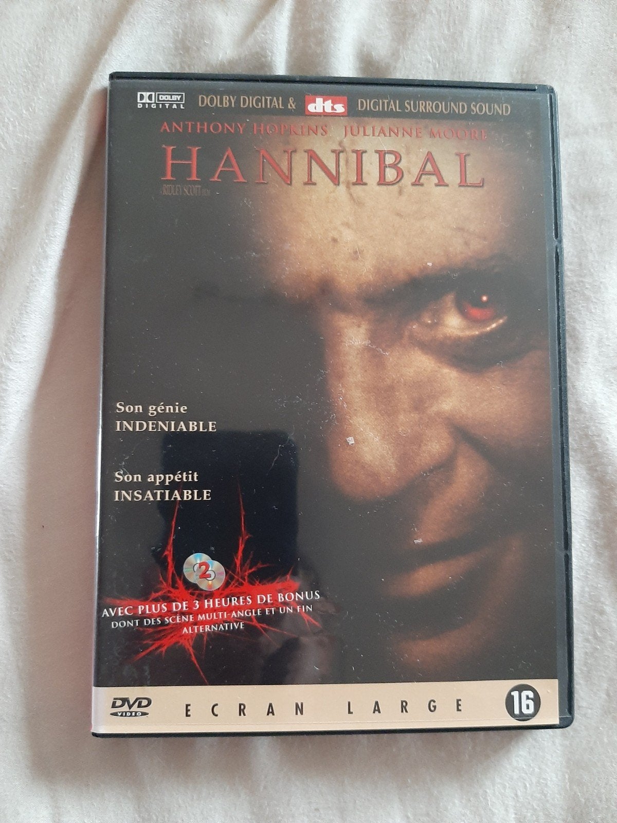 Hannibal 2 DVD, Gebruikt, Ophalen of Verzenden, Detective en Krimi, Engels