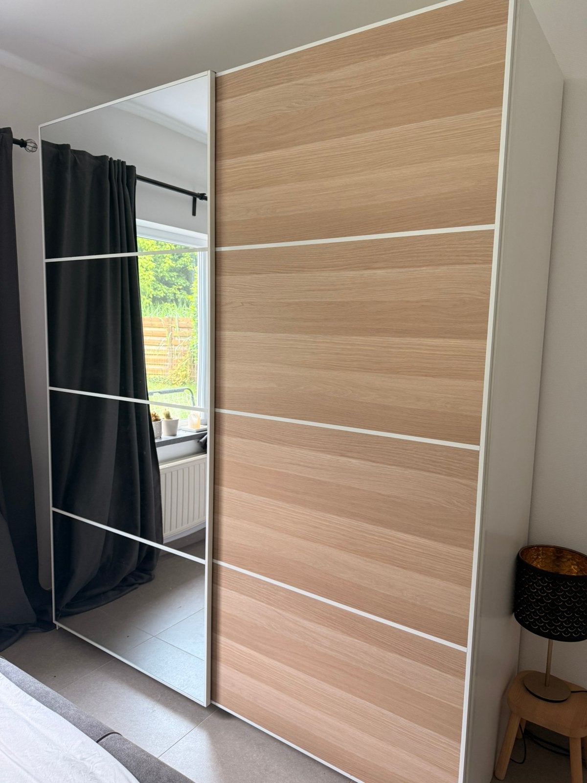 Ikea Pax kleerkast met schuifdeuren, Huis en Inrichting, Kasten | Kleerkasten, Ophalen, Zo goed als nieuw