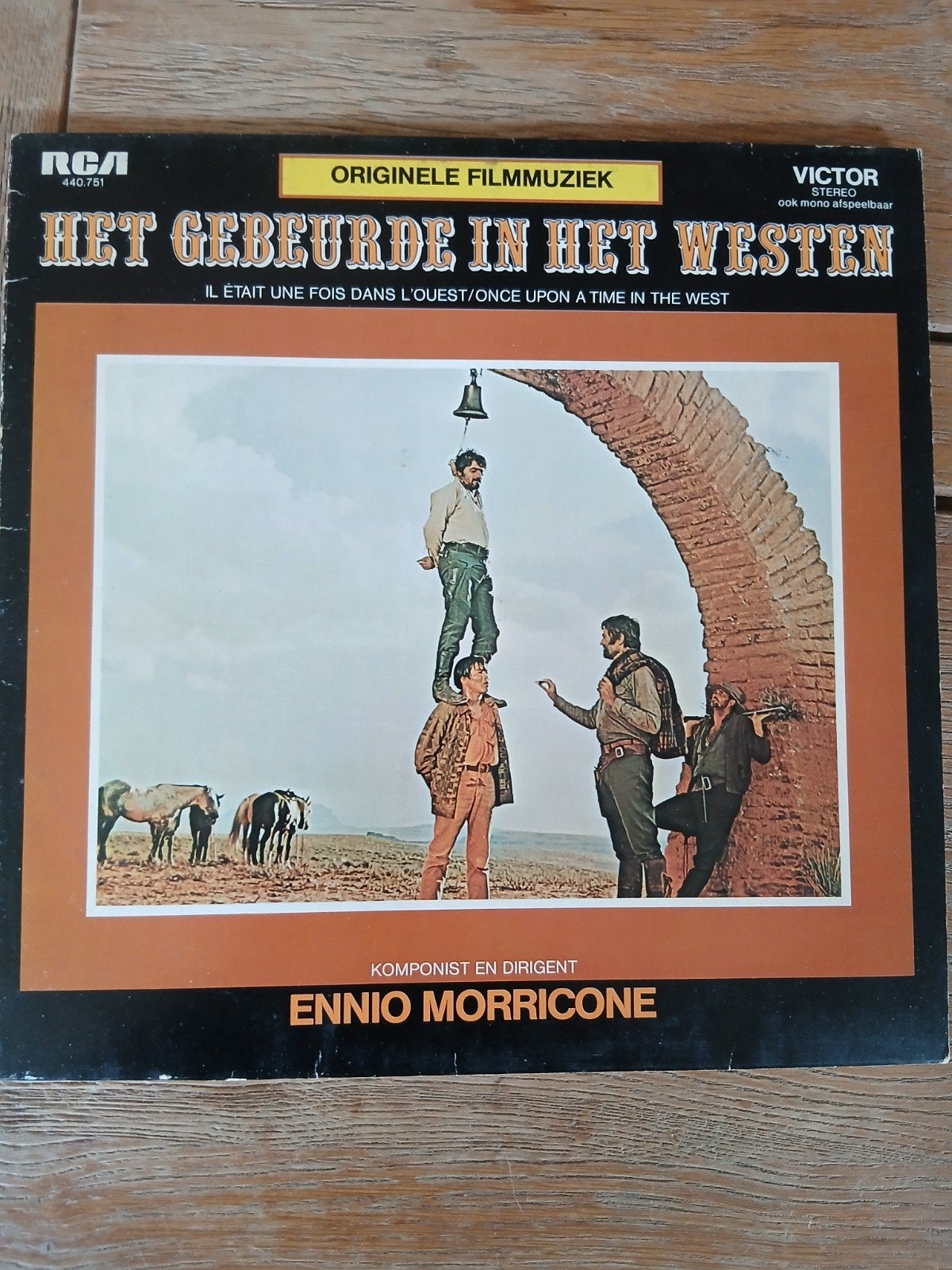 LP Ennio Morricone – Het Gebeurde In Het Westen (Once Upon A, Soundtrack, Ophalen, LP