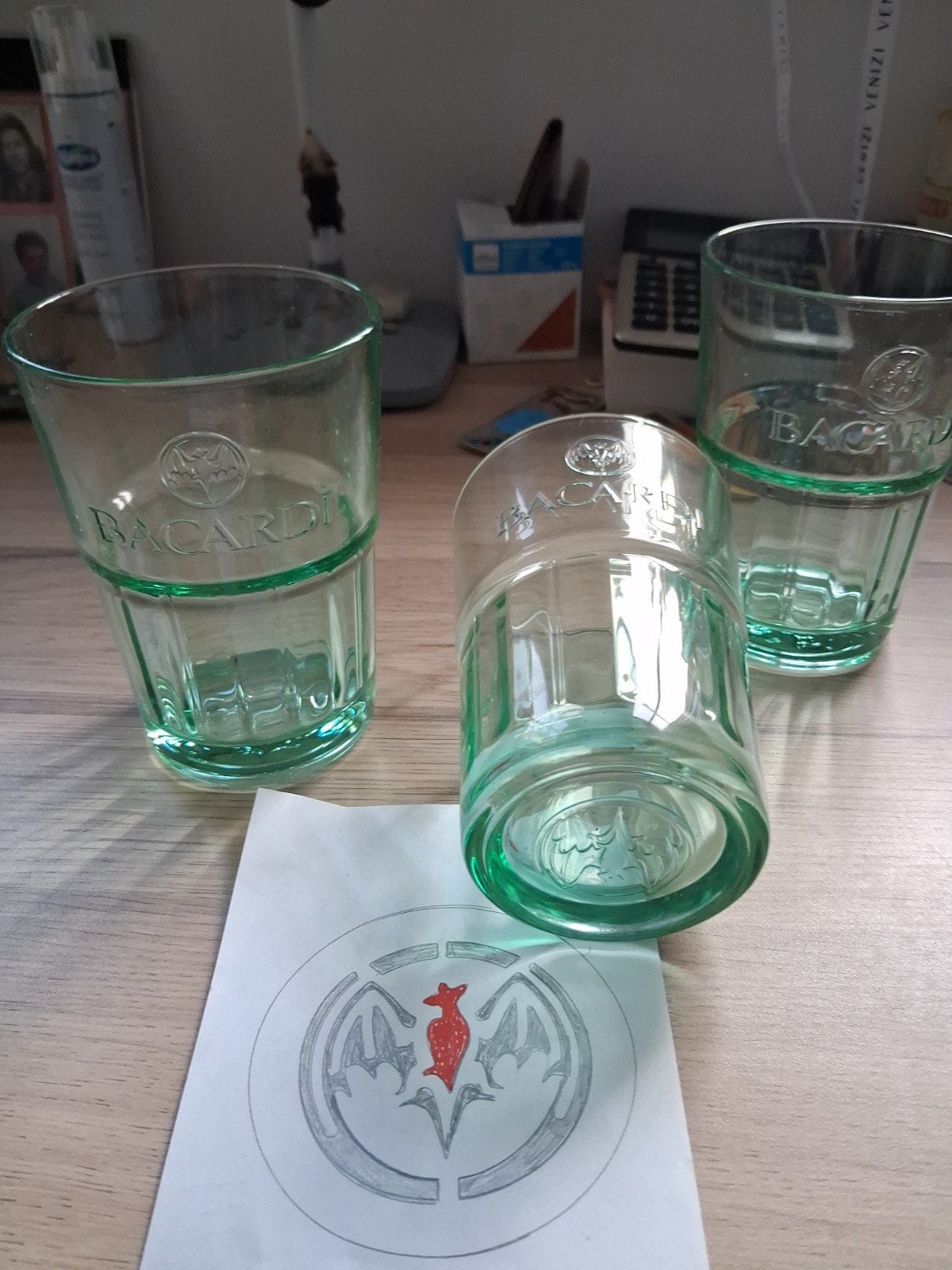 BACARDI.GLAZEN., Verzamelen, Ophalen