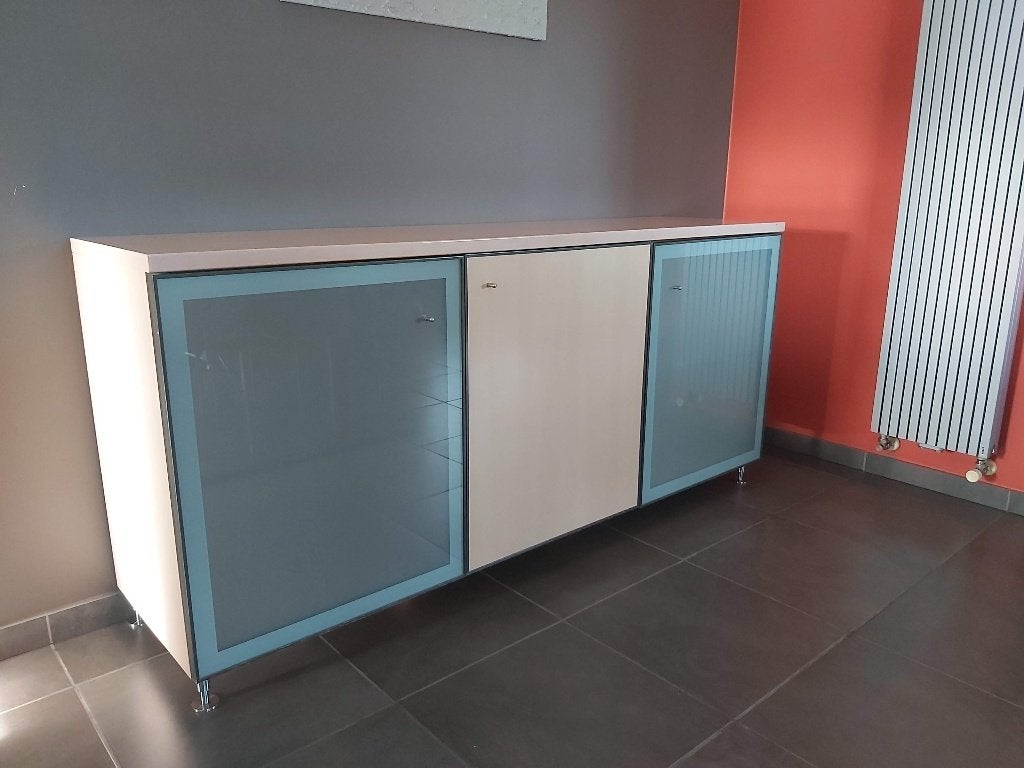 DRESSOIR moderne stijl in zeer goede staat, Ophalen, Met plank(en), Gebruikt, 150 tot 200 cm
