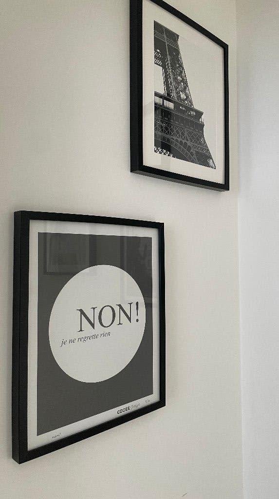 2 lijsten met poster, Enlèvement, Comme neuf