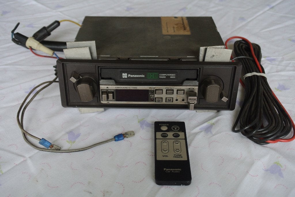 Autoradio/cassettespeler Panasonic, Enlèvement, Utilisé