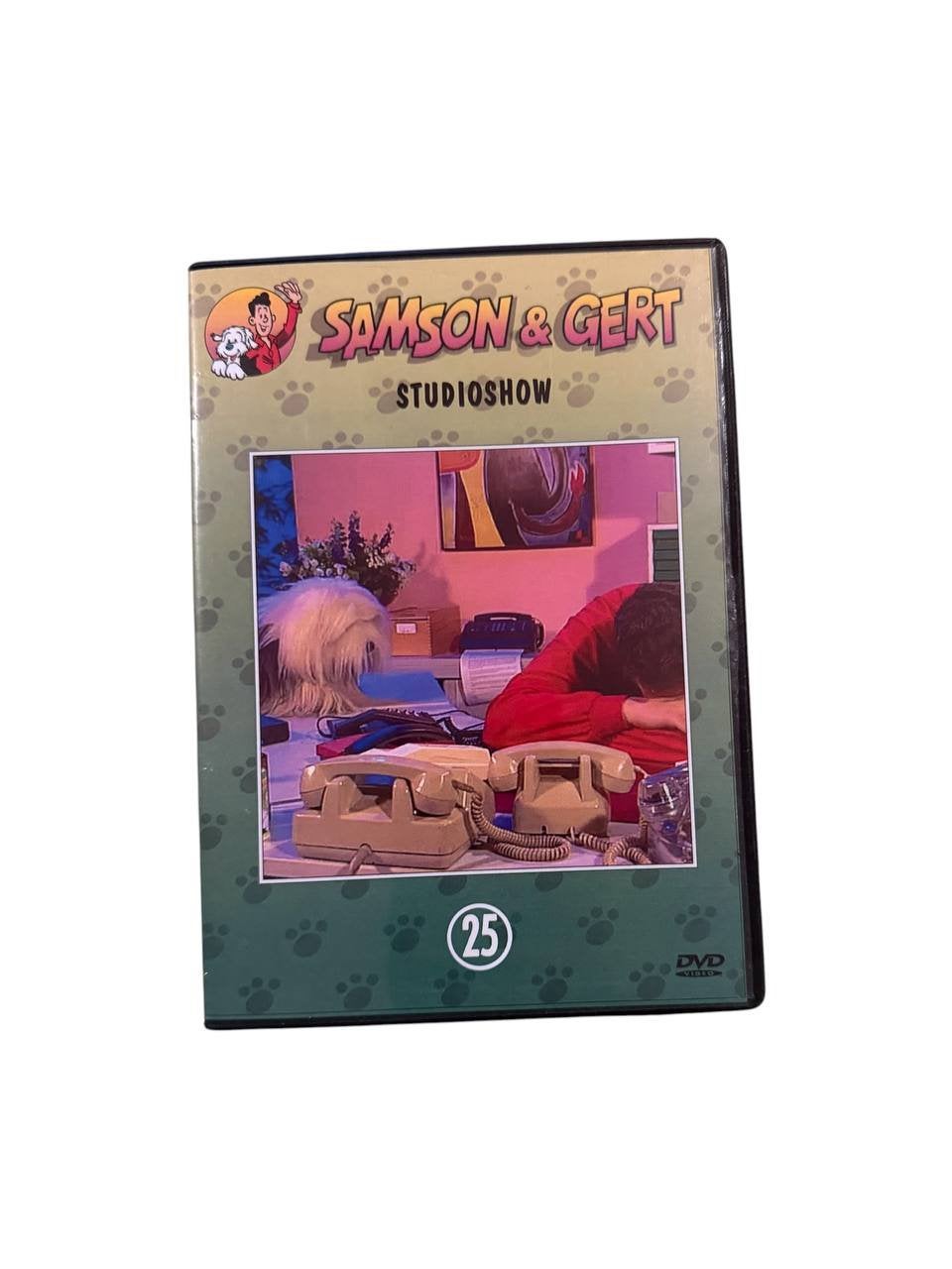 Dvd Samson en Gert Studioshow Vol 25, Cd's en Dvd's, Ophalen of Verzenden, Zo goed als nieuw