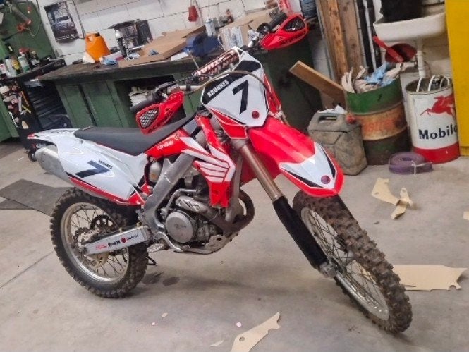 HONDA CRF 450R LEES DE ADVERTENTIE, Particulier