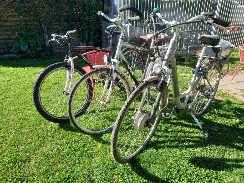 3 om opteknappen fietsen, Fietsen en Brommers, Ophalen