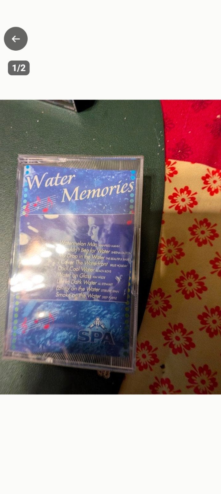 SMOKE ON THE WATER OP CASSETTE GESEALDE ORIGINELE UITVOERING, Ophalen of Verzenden