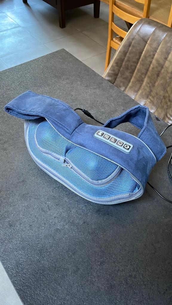 Ceinture massante pour le dos et la nuque, Ophalen, Zo goed als nieuw