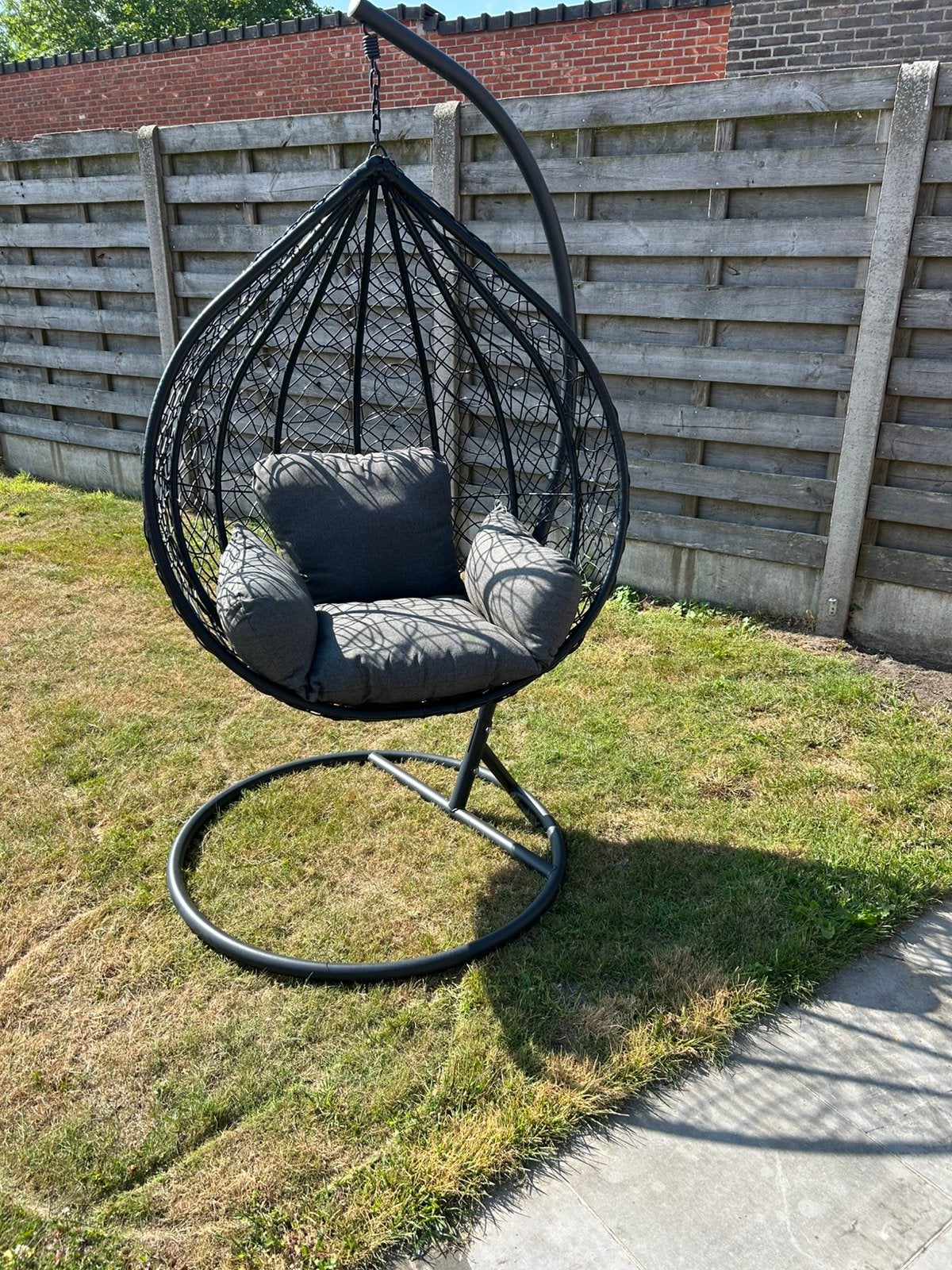 Hangstoel ei te koop, Tuin en Terras, Ophalen, Zo goed als nieuw