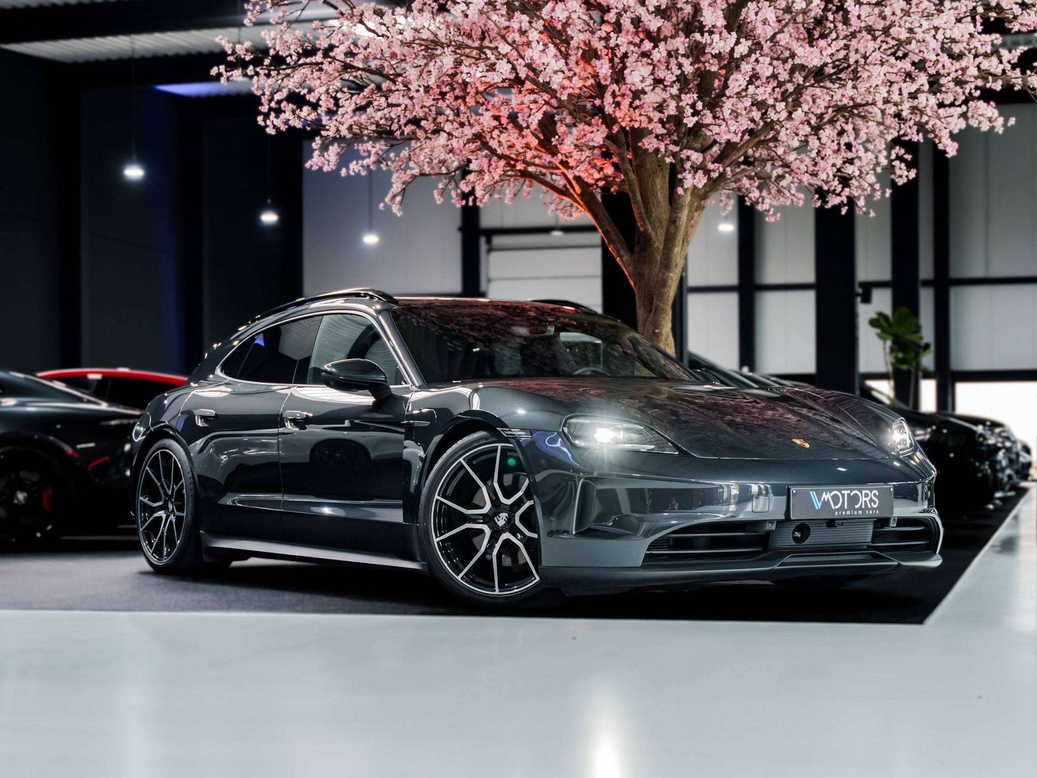 Porsche Taycan Sport Turismo 89kWh - Pano - 21" RS Spyder -, Auto's, Automaat, Achterwielaandrijving, Gebruikt, 408 pk