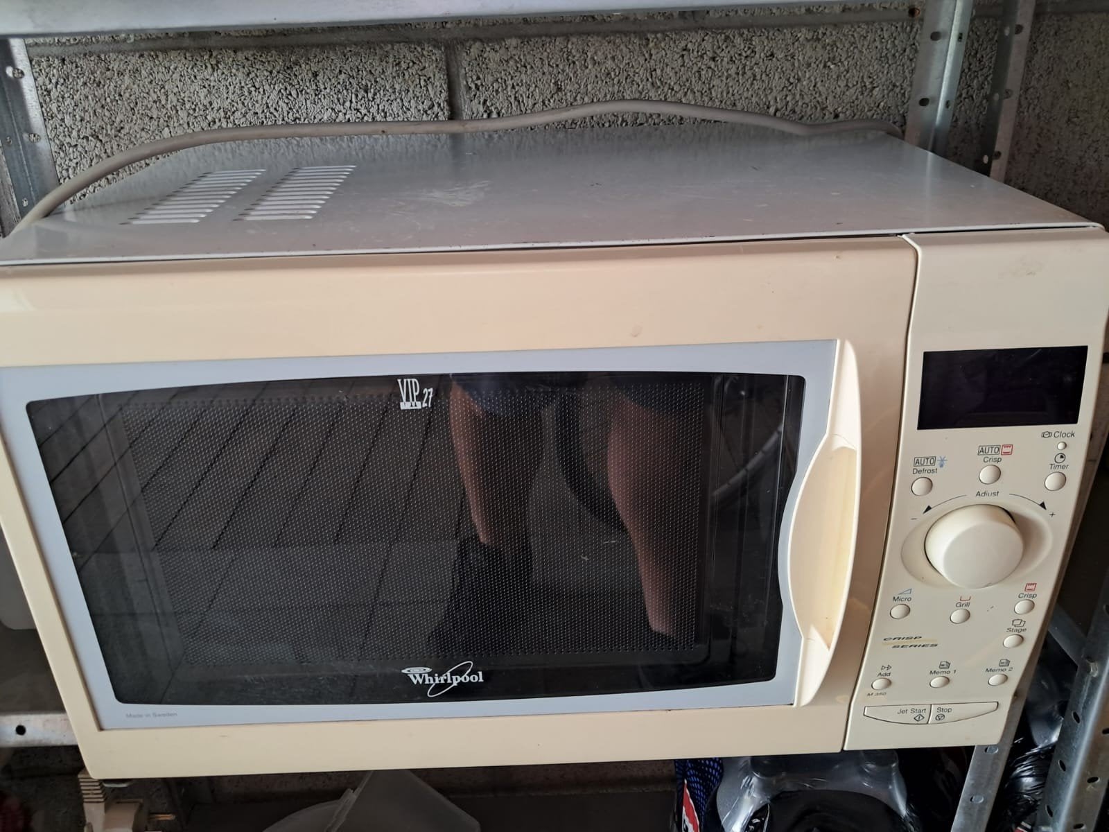 Microgolfoven Whirlpool, Elektronische apparatuur, Ophalen, Gebruikt, Vrijstaand, Microgolfoven