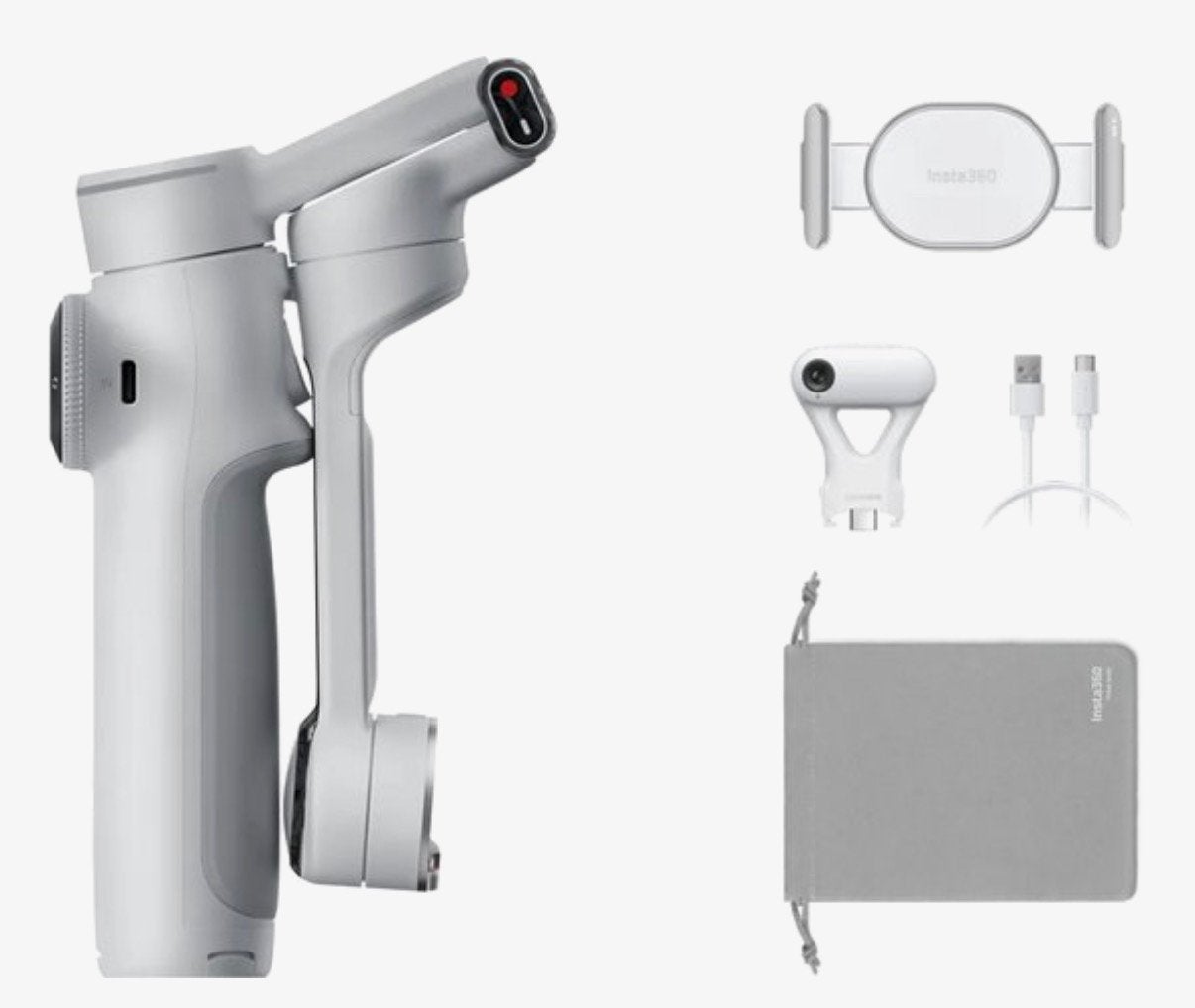 Insta360 Flow 2 Pro AI Tracker Bundle –Zo goed als nieuw, Enlèvement ou Envoi, Comme neuf, Insta360