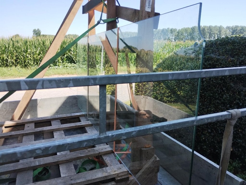 glazen binnendeur, Doe-het-zelf en Bouw, Deuren en Vliegenramen, Ophalen, 80 tot 100 cm, 215 cm of meer, Binnendeur