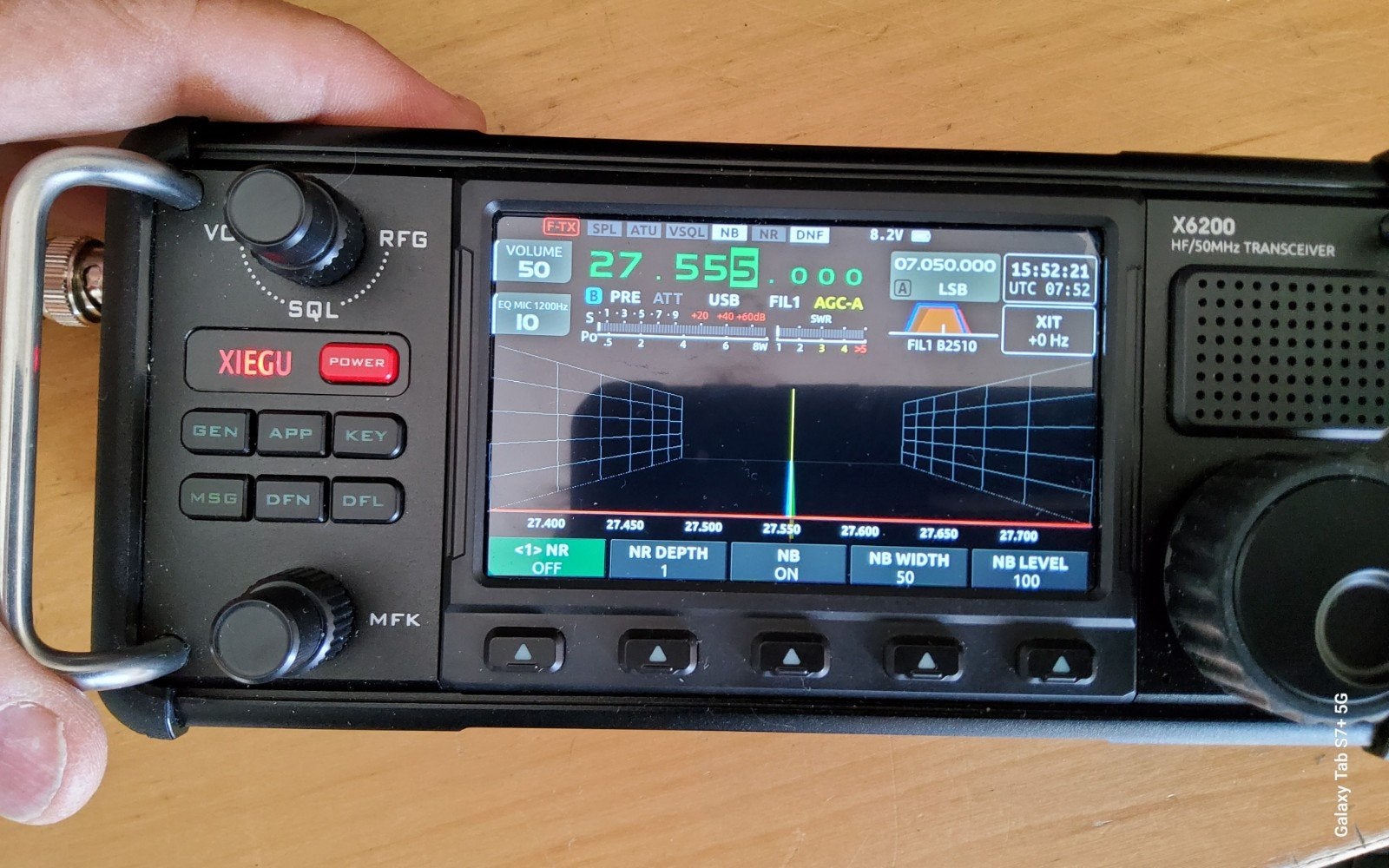 XIEGU X6200 NEUF DÉBRIDÉ 27mhz +HP EXTERNE déménagement, Télécoms, Émetteurs & Récepteurs