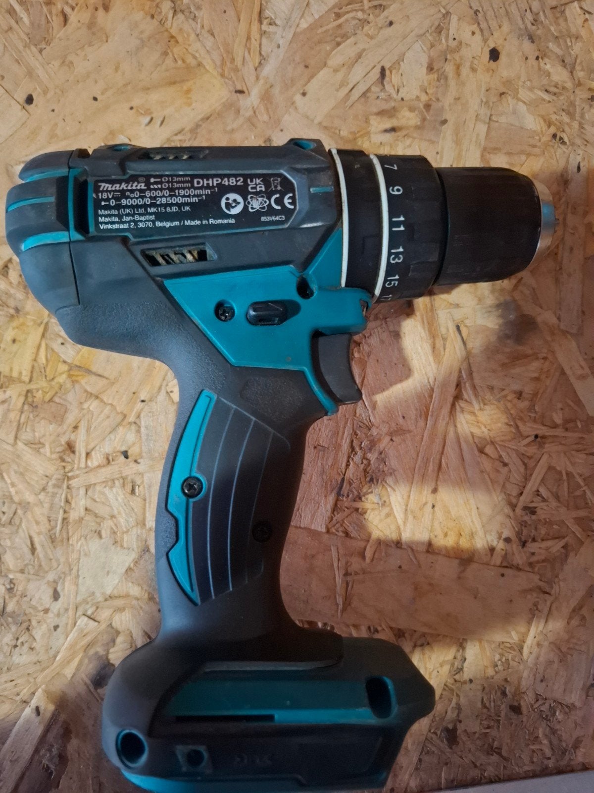 makita vijsmachine, Ophalen