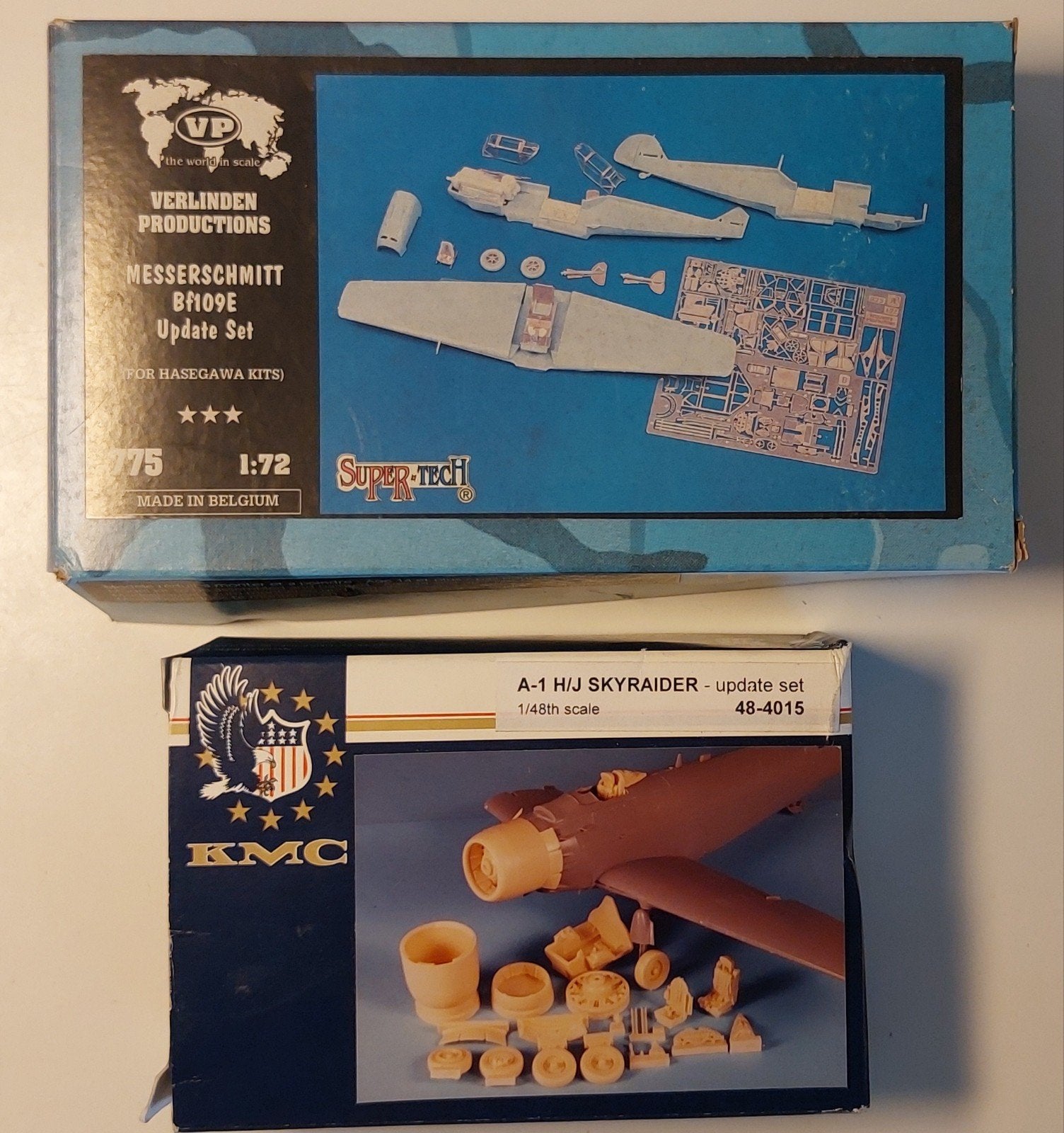 3 kits de photogravure + résine pour kits de maquettes en pl, Neuf, Enlèvement ou Envoi, Avion, Plus grand que 1:72