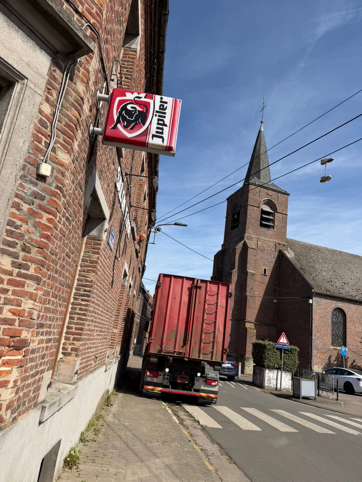 Enseigne lumineuse Juliper, Enlèvement, Utilisé, Panneau publicitaire