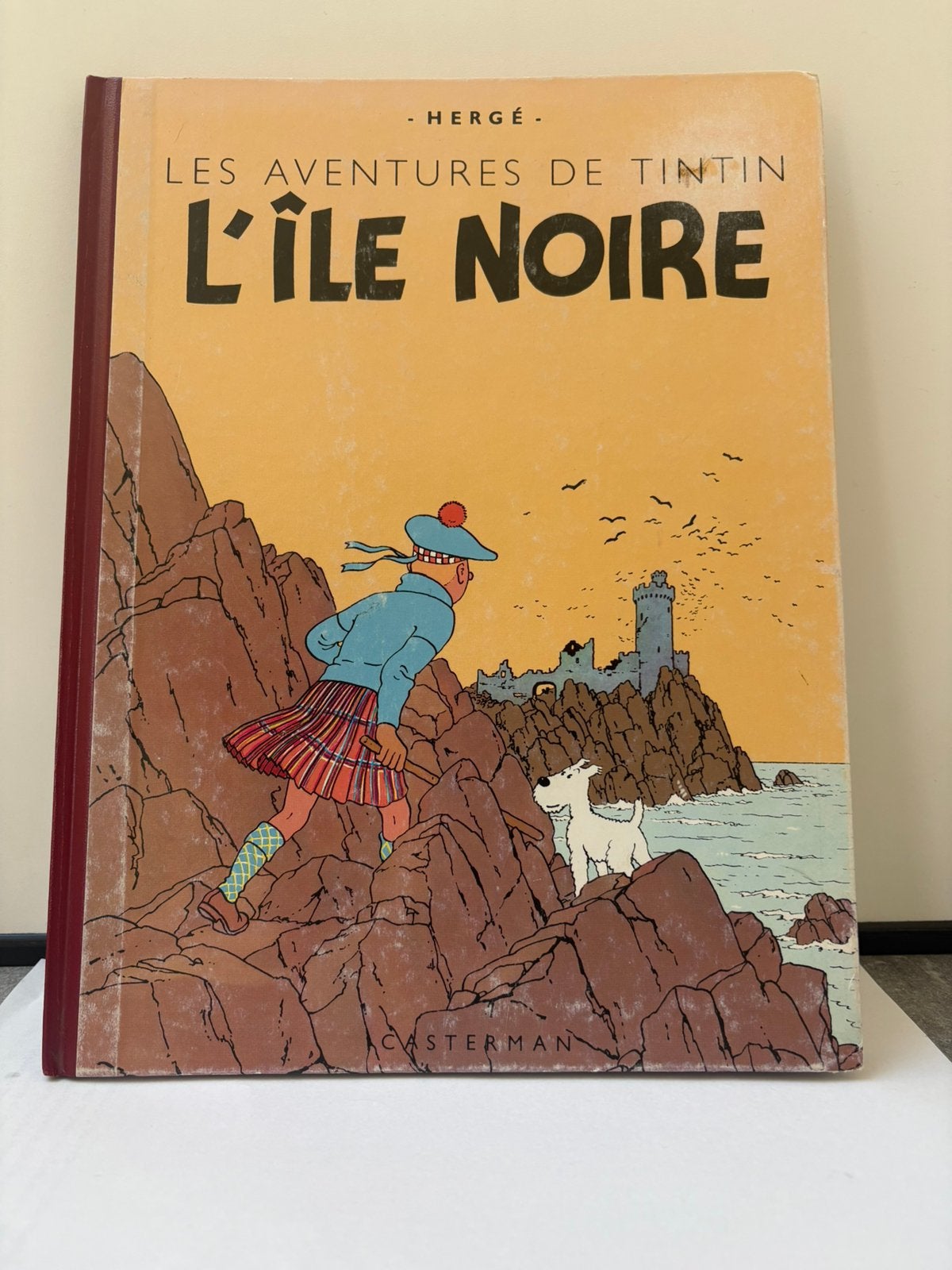 Kuifje L’ île Noire, Livres, Enlèvement, Comme neuf, Livre d'images