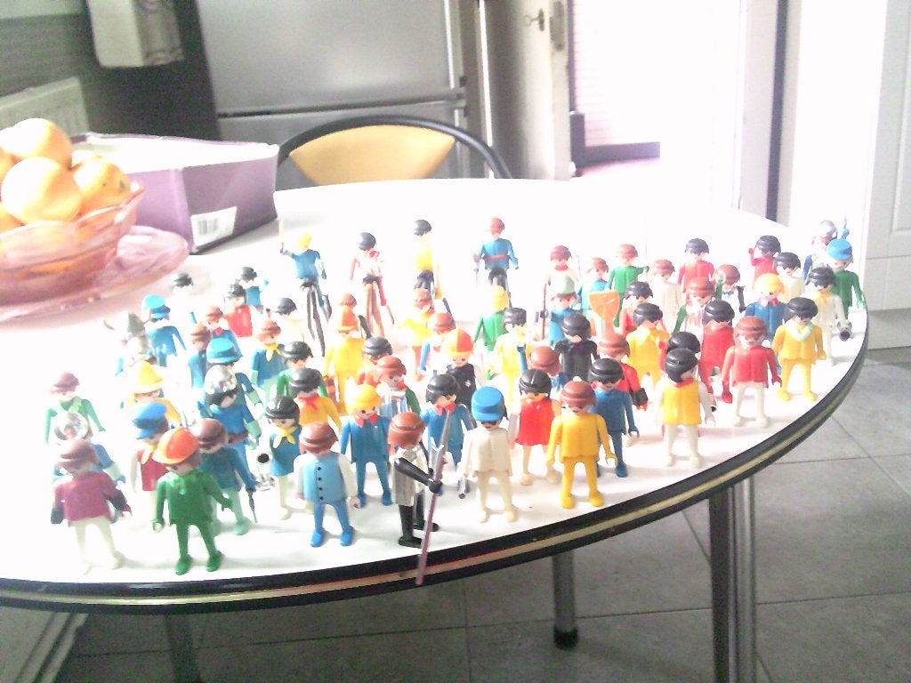 volledig lot geobra playmobiel 1974, Ophalen, Zo goed als nieuw, Los Playmobil