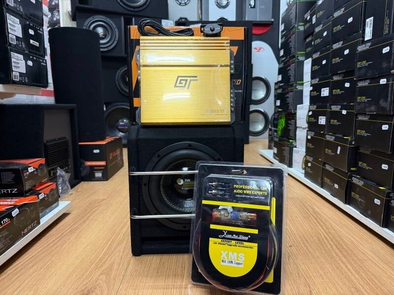Minipowerpack 2 - Bassface/GT AUDIO - 8 inch - 500 watt RMS, Informatique & Logiciels, Enceintes Pc