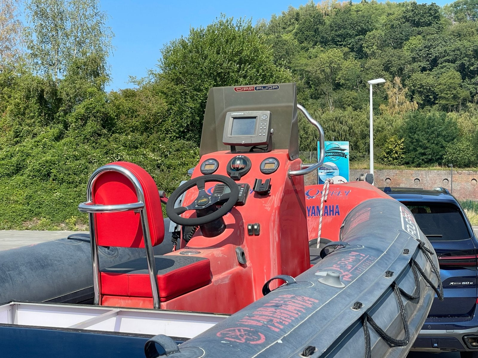 Bateau semi rigide osprey eagle, Sports nautiques & Bateaux, Remorque, 6 m, Autres marques, Semi-rigide (RIB)